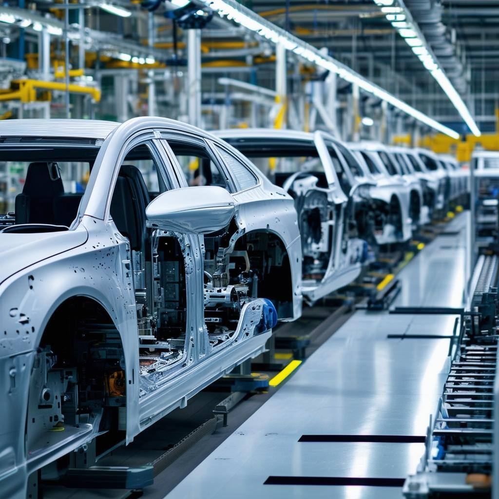 sustainable automotive manufacturing facility operation